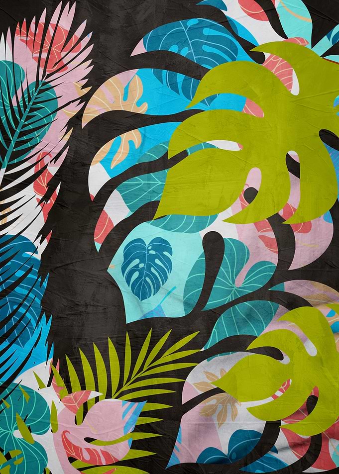 Tropical Leaves Pattern