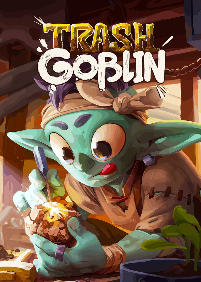Trash Goblin Character Art