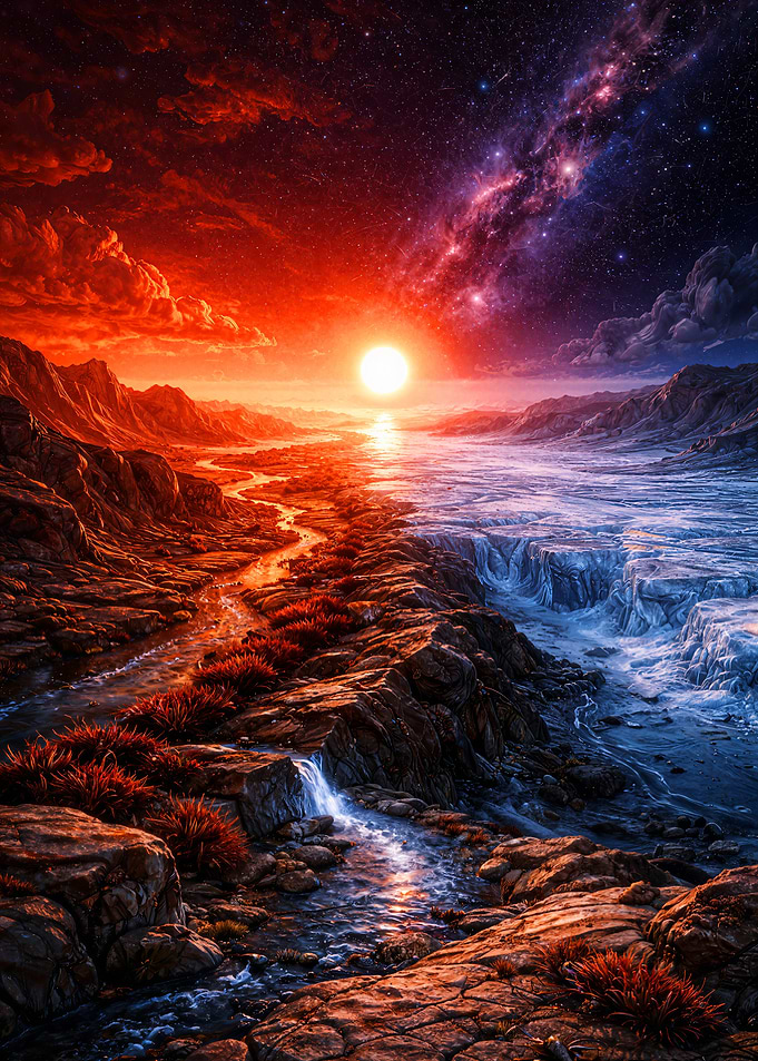 Dualistic Cosmic Landscape