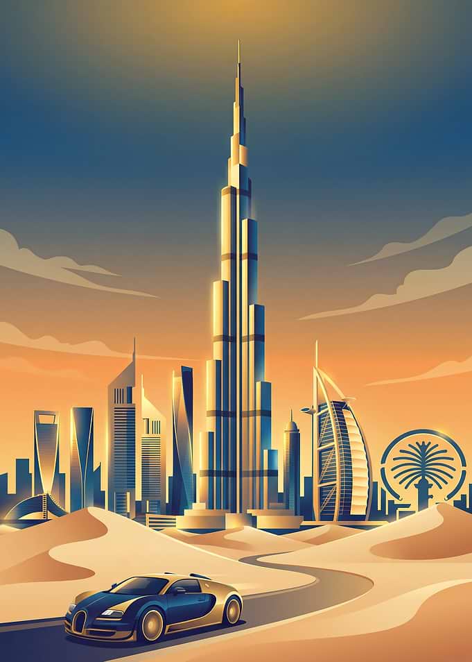 Dubai Skyline