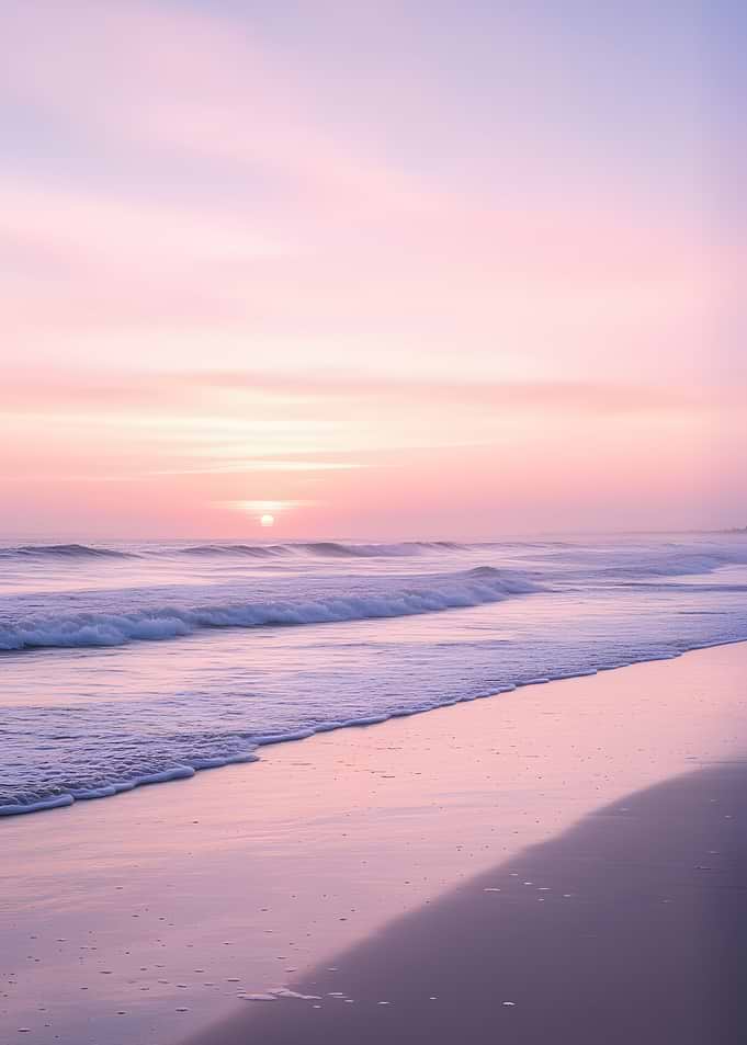 Serene Beach Sunset