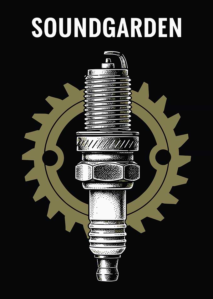 Soundgarden Spark Plug and Gear