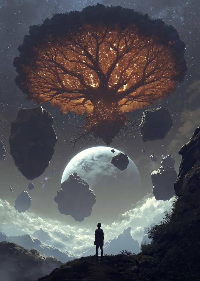 Cosmic Tree and Floating Islands