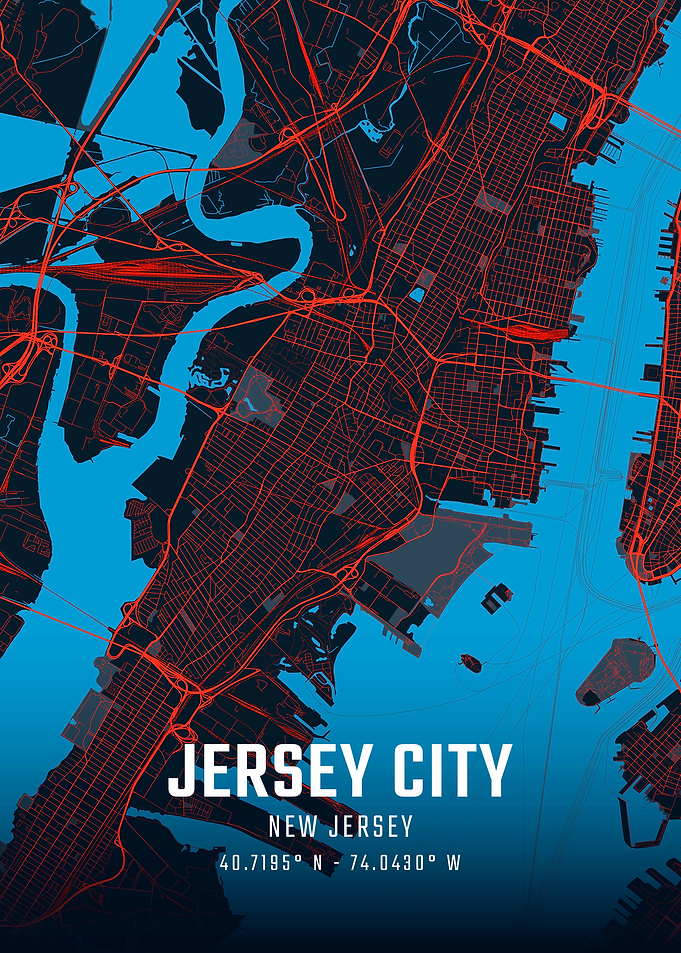 Jersey City Map