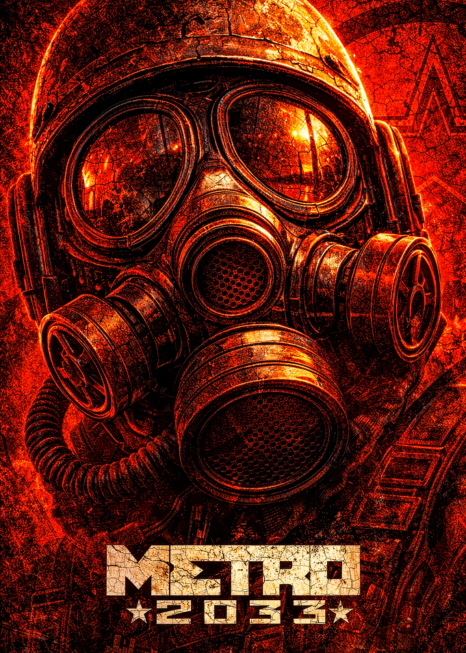 Metro 2033 Gas Mask Poster