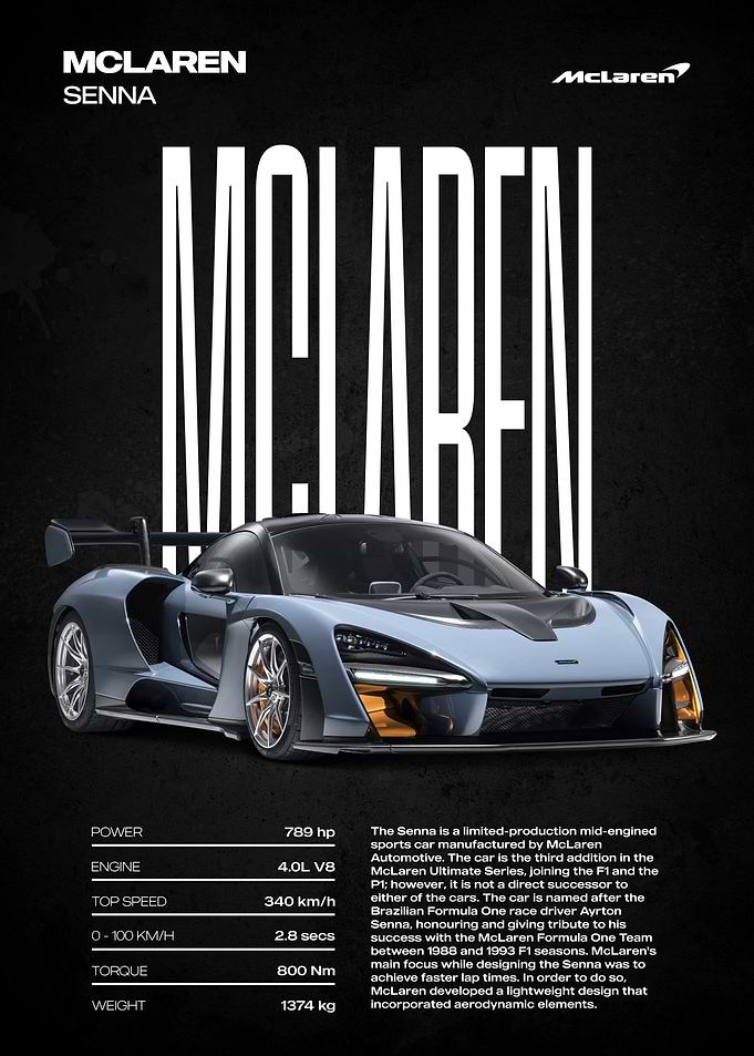 McLaren Senna Supercar