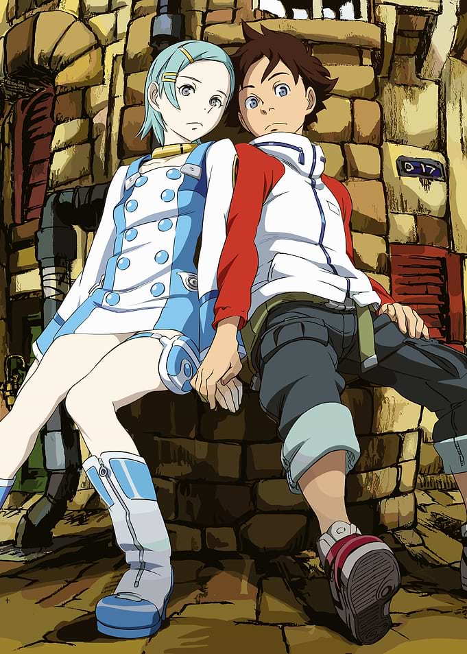 Anime Couple Holding Hands