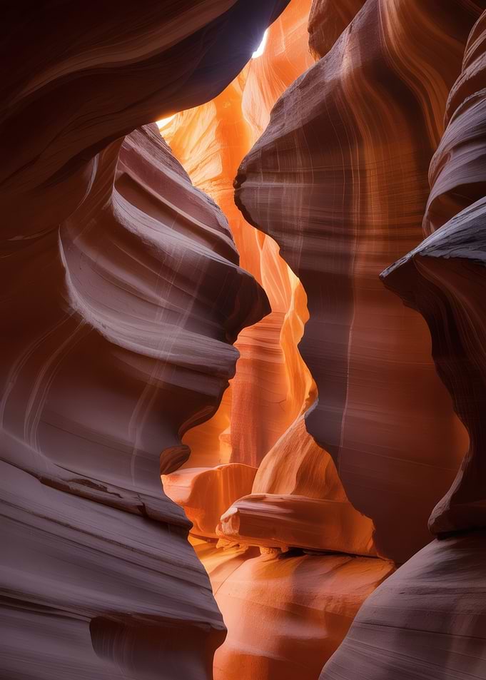 Antelope Canyon Sandstone Passage