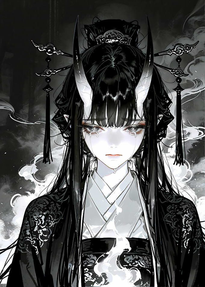 Weeping Oni Girl