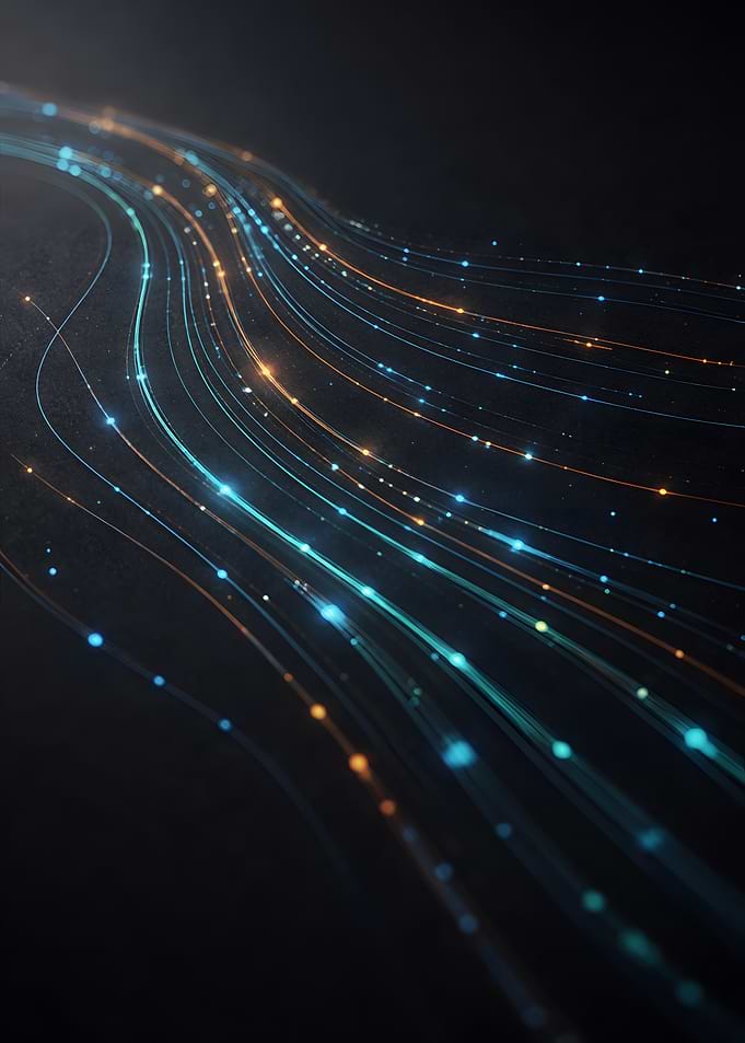 Abstract Light Trails