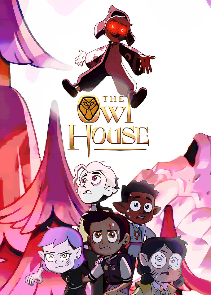 The Owl House Characters in Dramatic Scene