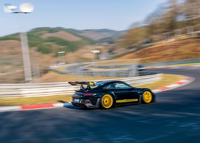 Porsche GT3 RS on The Nürburgring