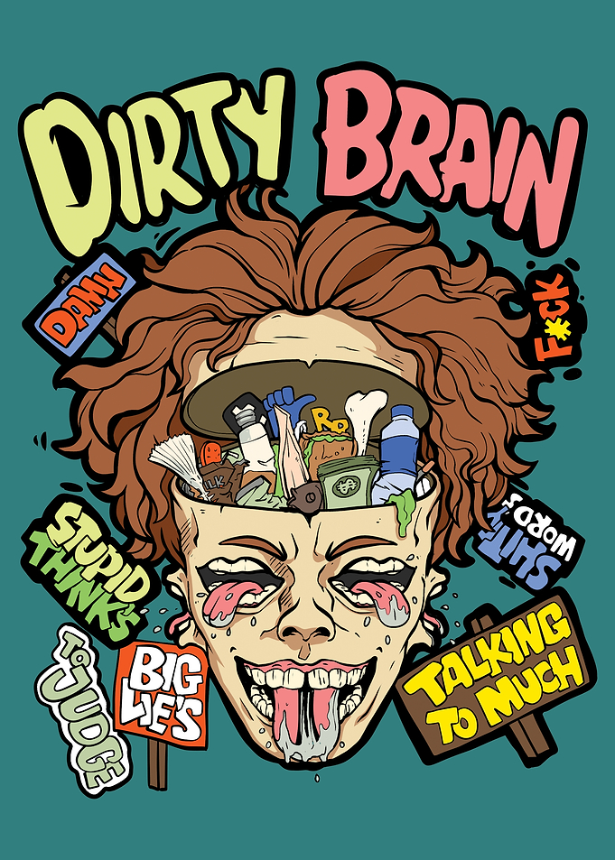 Dirty Brain Illustration