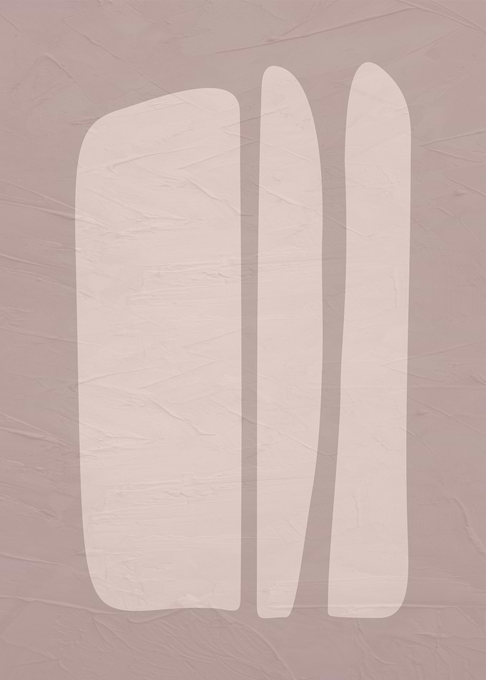 Abstract shapes on textured background