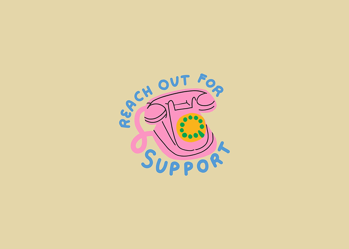 Reach Out For Support Telephone
