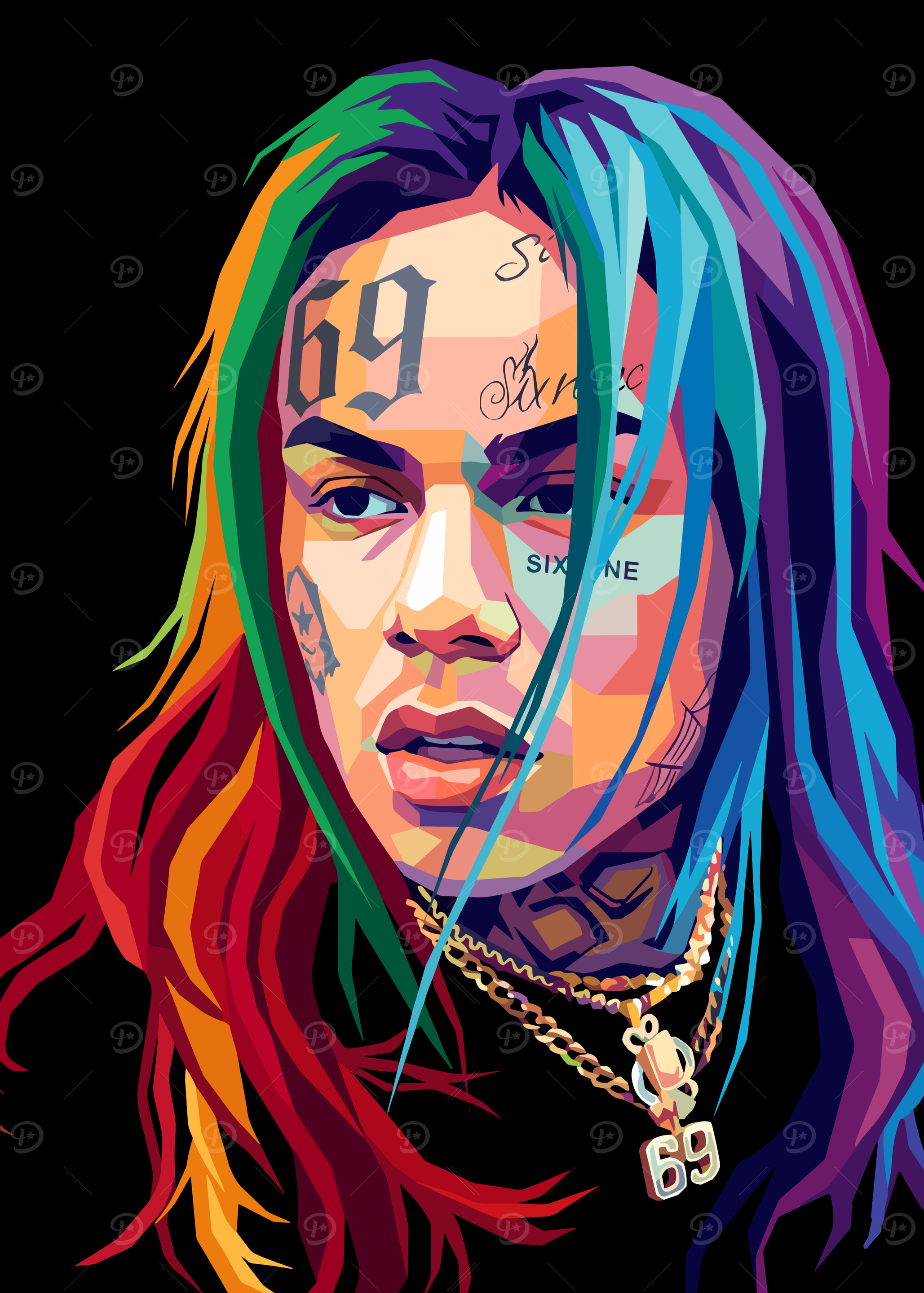 6ix9ine Posters Online - Shop Unique Metal Prints, Pictures