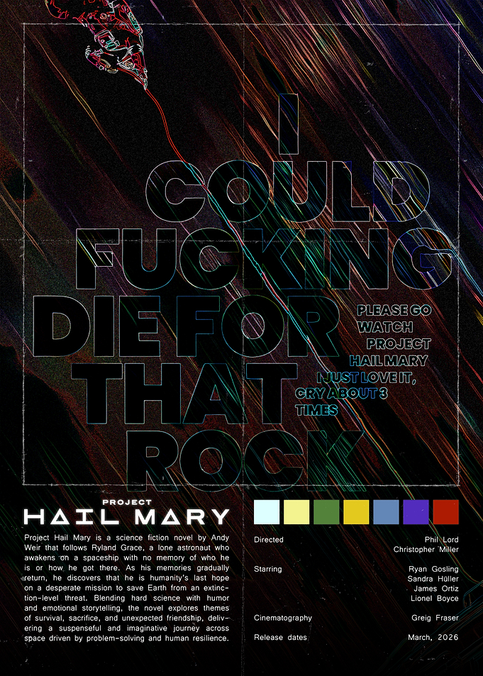 Project Hail Mary Movie Poster