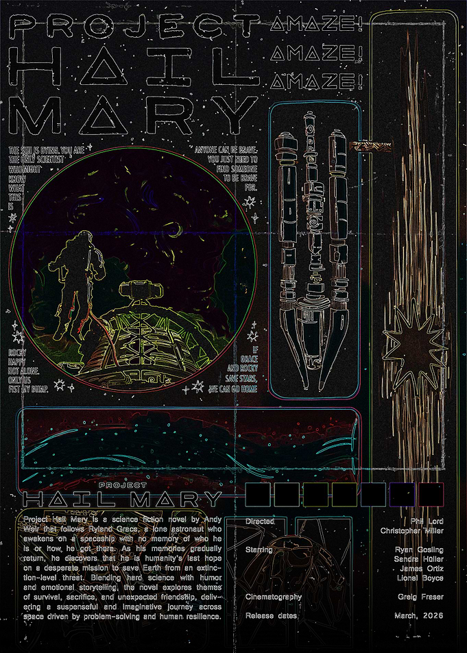 Project Hail Mary Movie Poster
