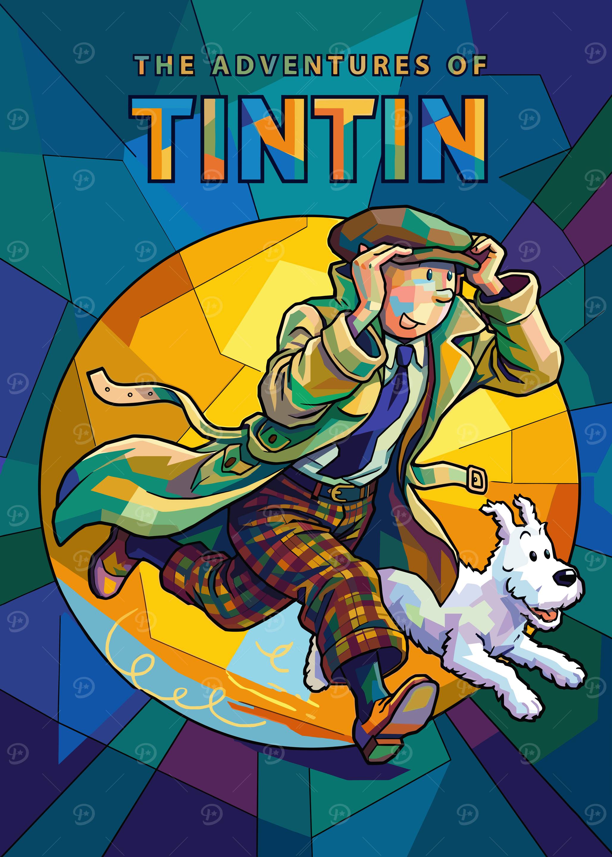 Tintin Posters Online - Shop Unique Metal Prints, Pictures