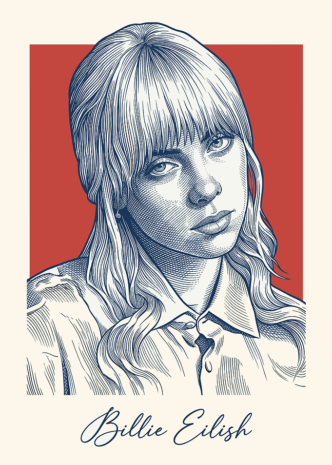 Billie Eilish Portrait