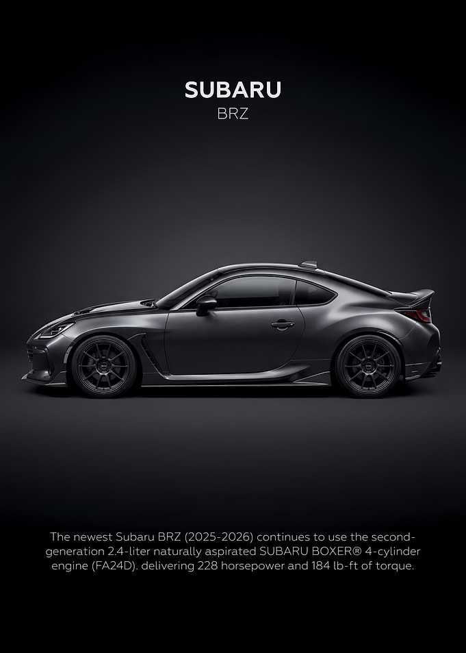 Subaru BRZ Sports Car