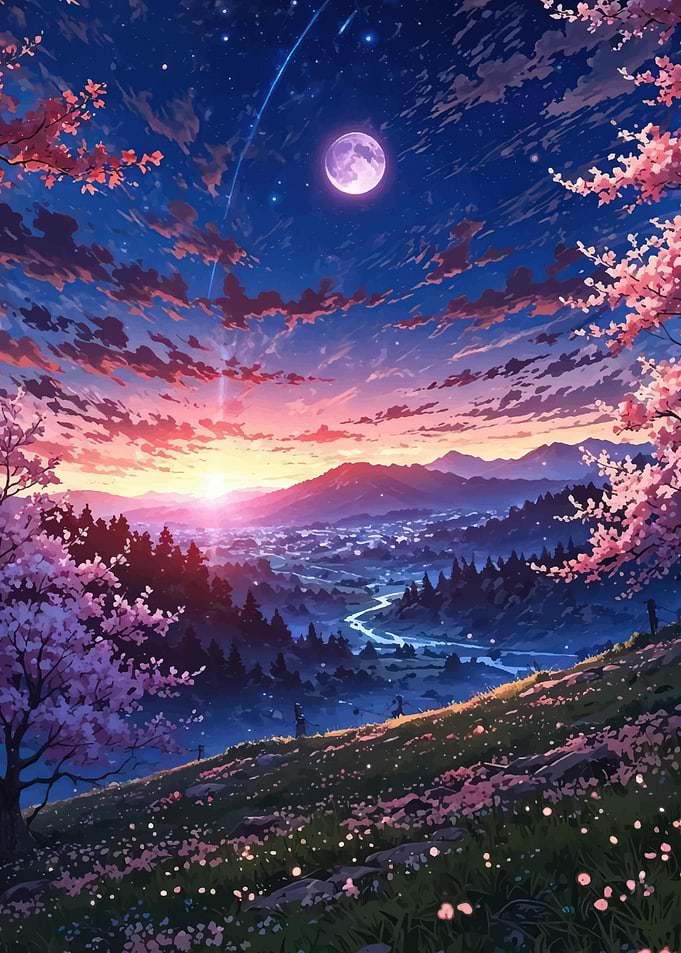 Landscape at Sunset
