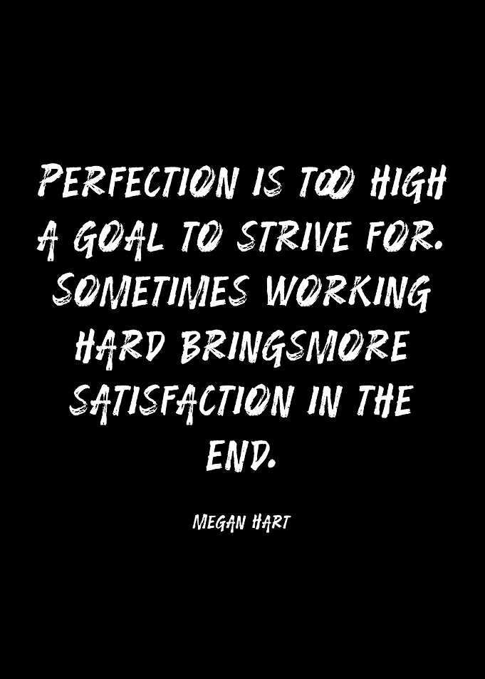 Inspirational Quote on Black Background