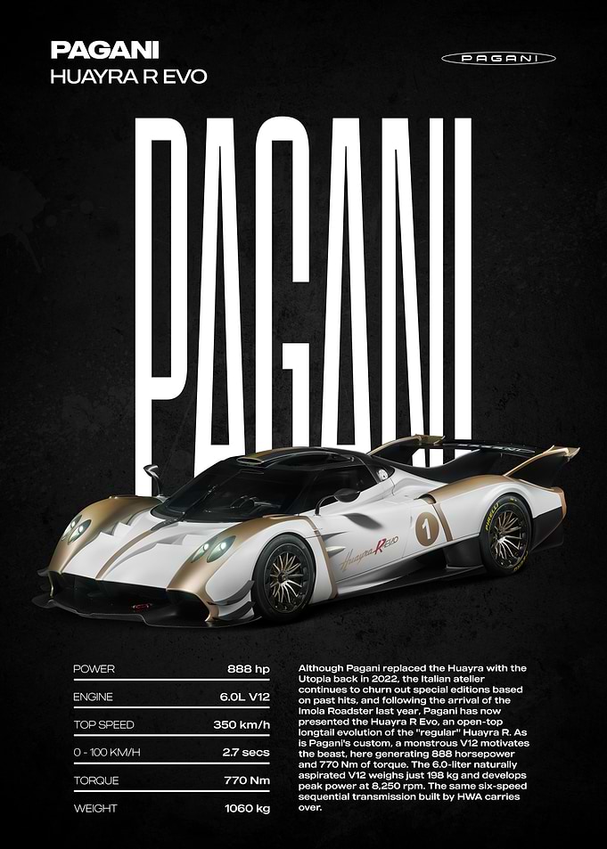 Pagani Huayra R Evo Car