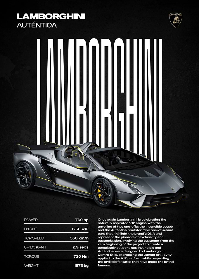 Lamborghini Auténtica Roadster