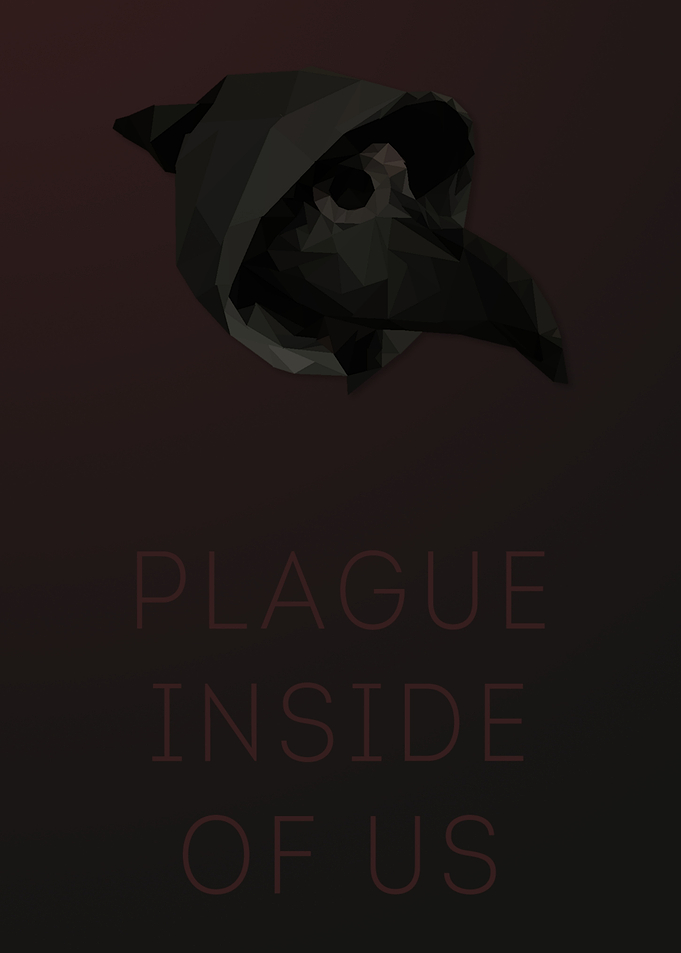 Plague Doctor Mask and Text