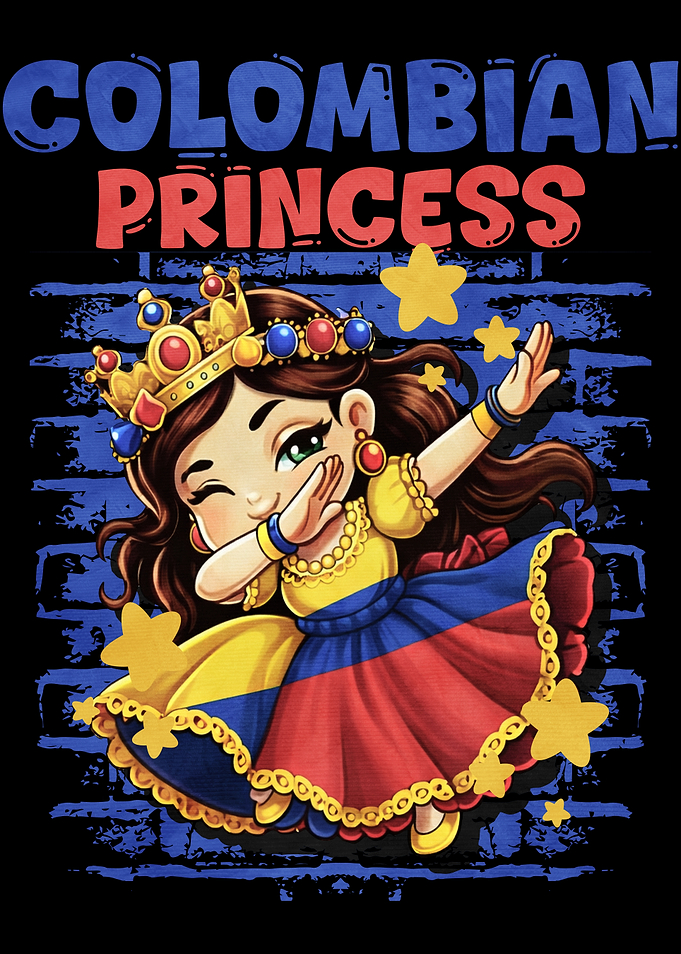 Colombian Princess Dabbing