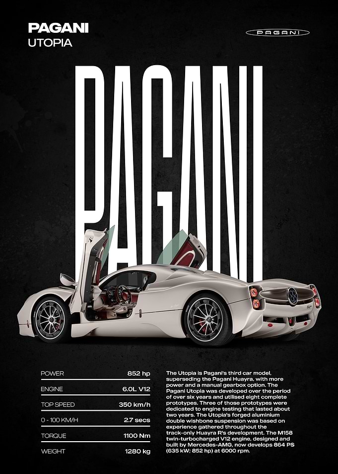 Pagani Utopia Supercar