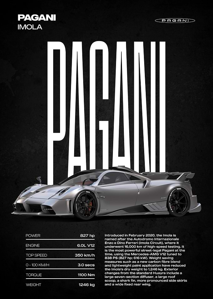 Pagani Imola Supercar