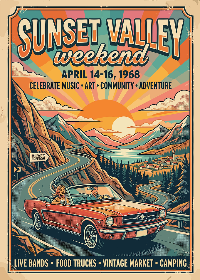 Sunset Valley Weekend 1968