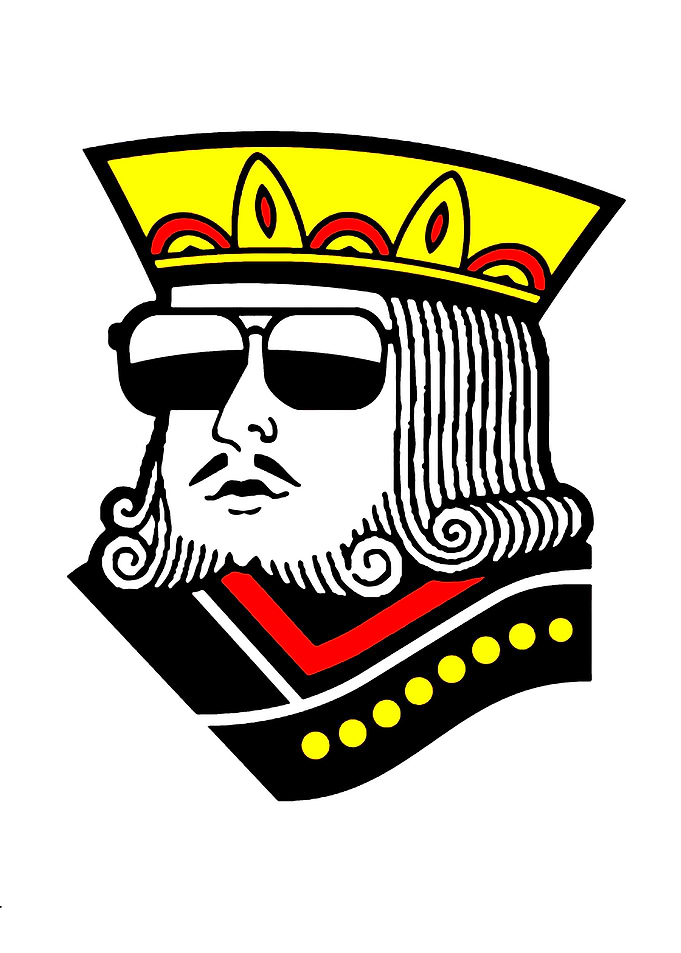 King of Spades with Sunglasses