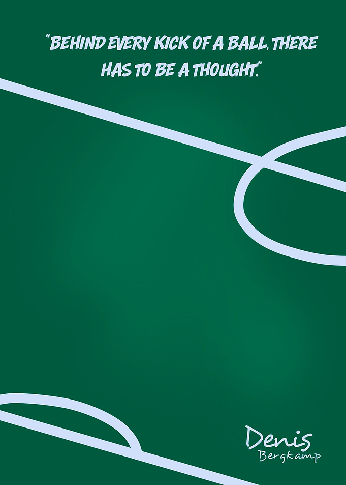 Denis Bergkamp Soccer Quote