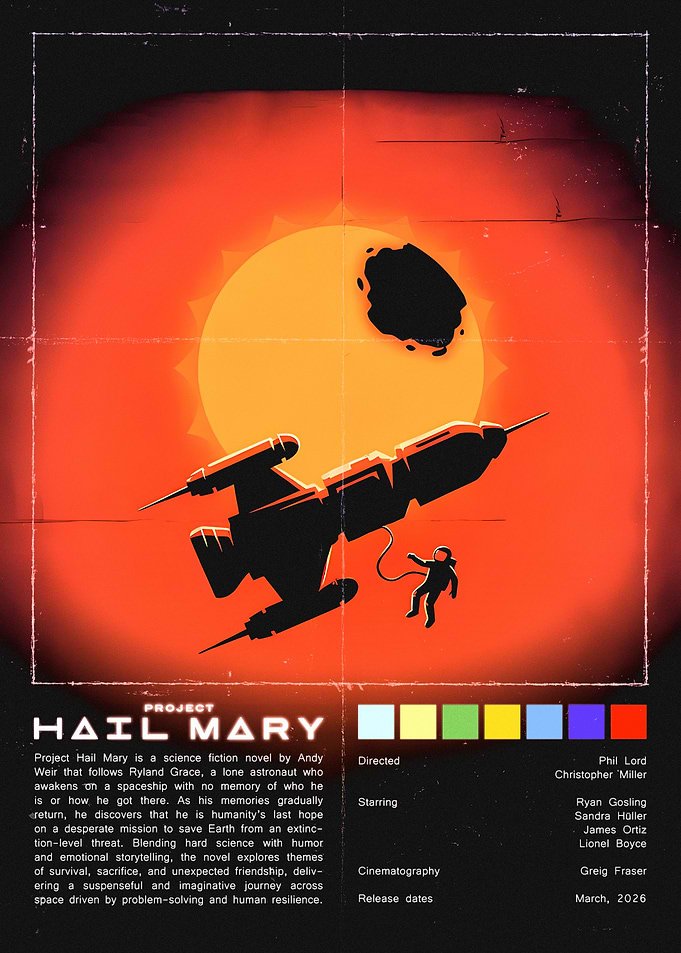 Project Hail Mary Movie Poster