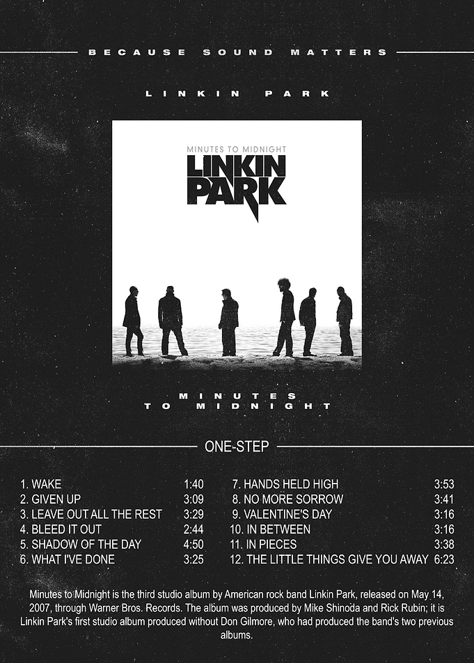 Linkin Park Minutes to Midnight Album Art
