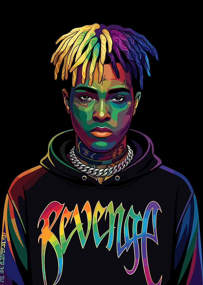 XXXTentacion Pop Art Portrait