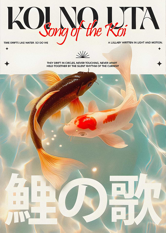Koi Fish Song Poster