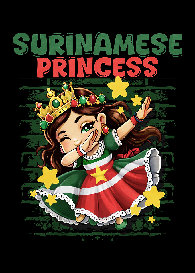 Surinamese Princess Dabbing
