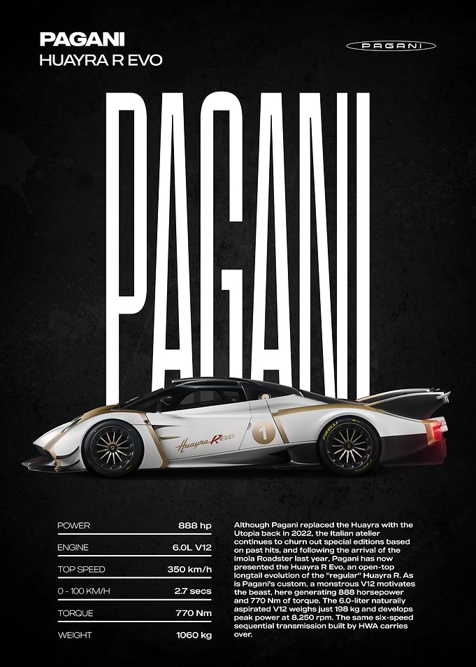 Pagani Huayra R Evo Car