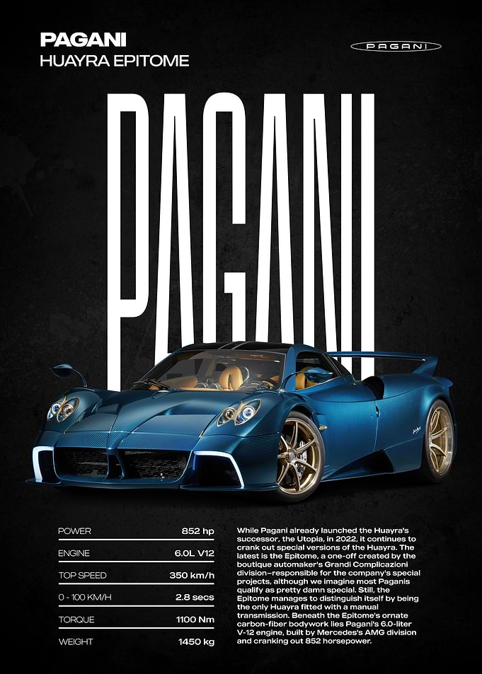 Pagani Huayra Epitome