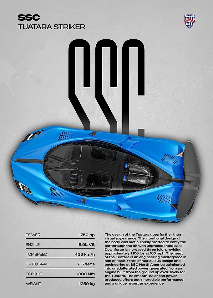 SSC Tuatara Striker Hypercar
