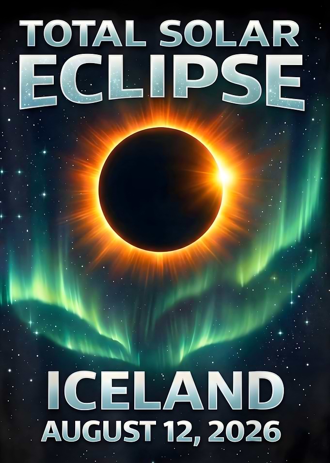 Total Solar Eclipse Iceland 2026