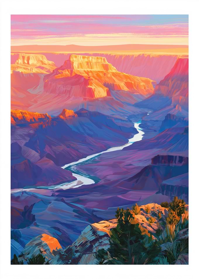 Grand Canyon at Sunset