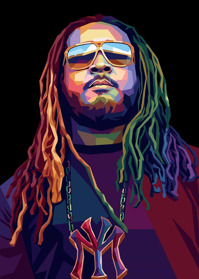 T-Pain Pop Art Portrait