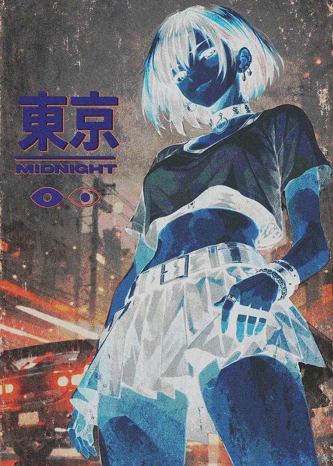 Tokyo Midnight Anime Poster