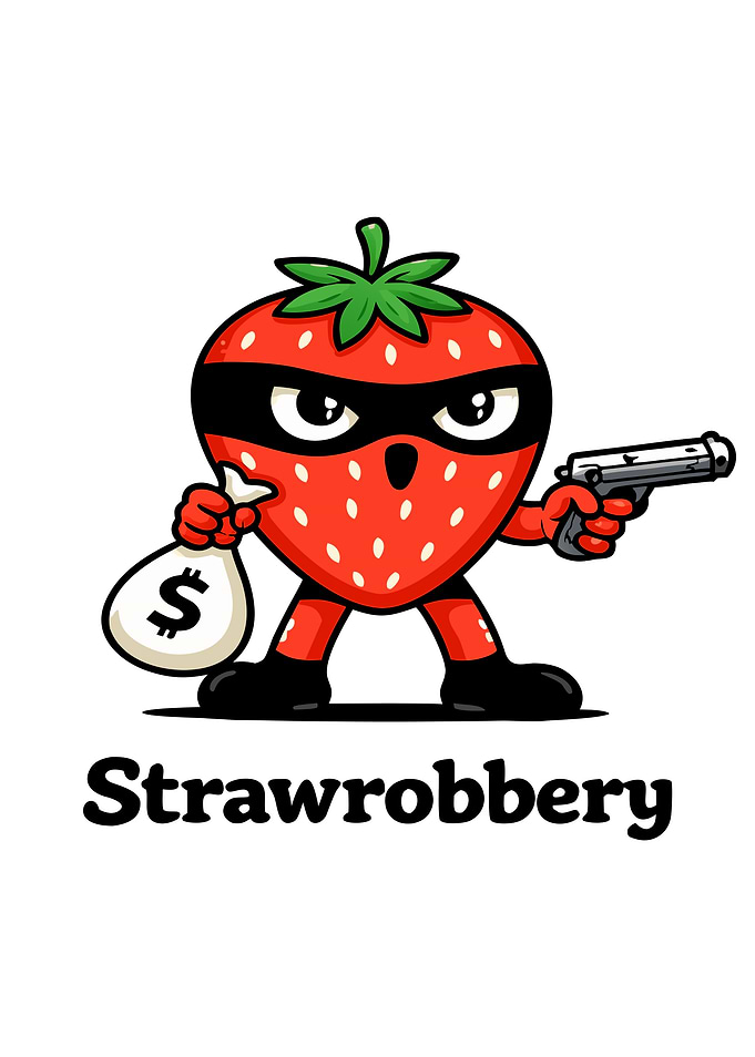 Strawberry Robber Pun
