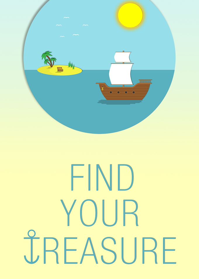 Find Your Treasure Pirate Ship